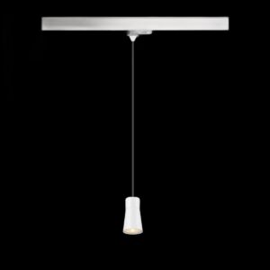 PURI 2.0 Cone, 3~ Pendelleuchte, GU10, Pendellänge 200 cm, 1x max. 6 W, weiß