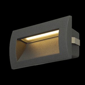DOWNUNDER OUT M, Outdoor Wandeinbauleuchte, LED, 3000 K, anthrazit