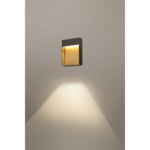FLATT, Outdoor, LED Wandaufbauleuchte, 3000/4000 K, IP65, anthrazit