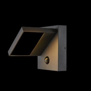 ABRIDOR SENSOR, Outdoor LED Wandaufbauleuchte IP55 anthrazit 3000/4000 K