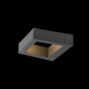 BOOKAT, Wandaufbauleuchte anthrazit 15 W 3000/4000 K