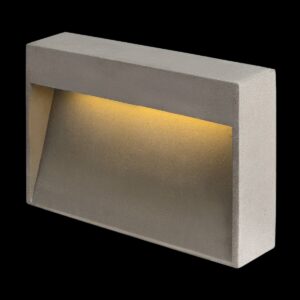 CONCRETO M, WL Wandaufbauleuchte grau, 8.5 W, 350 lm, 3000 K