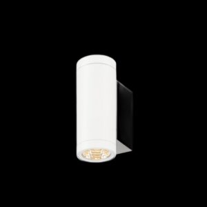 HELIA PRO S, Wandaufbauleuchte, up/down, DALI, P2, zylindrisch, 2700 K, 12 W, 24°, weiß