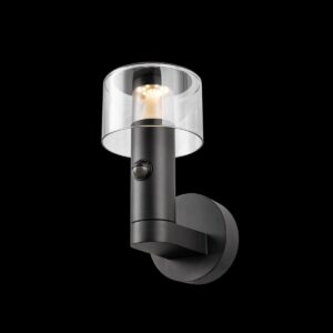 TAHA II, Wandaufbauleuchte, SENSOR, 2200/2700 K, max. 10 W, schwarz