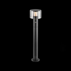 TAHA II 70, Stehleuchte, SENSOR, 2200/2700 K, IP54, zylindrisch, schwarz