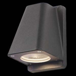 WALLYX, Outdoor Wandleuchte, QPAR51, IP44, anthrazit, max. 50 W