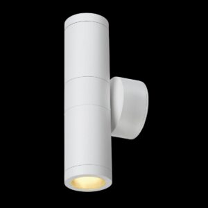 ASTINA, Outdoor Wandleuchte, TCR50-SE, IP44, rund, up/down, weiß, max. 44 W