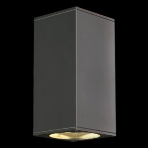 BIG THEO UP/DOWN, Outdoor Wandleuchte, QPAR111, IP44, eckig, up/down, anthrazit, max. 150 W