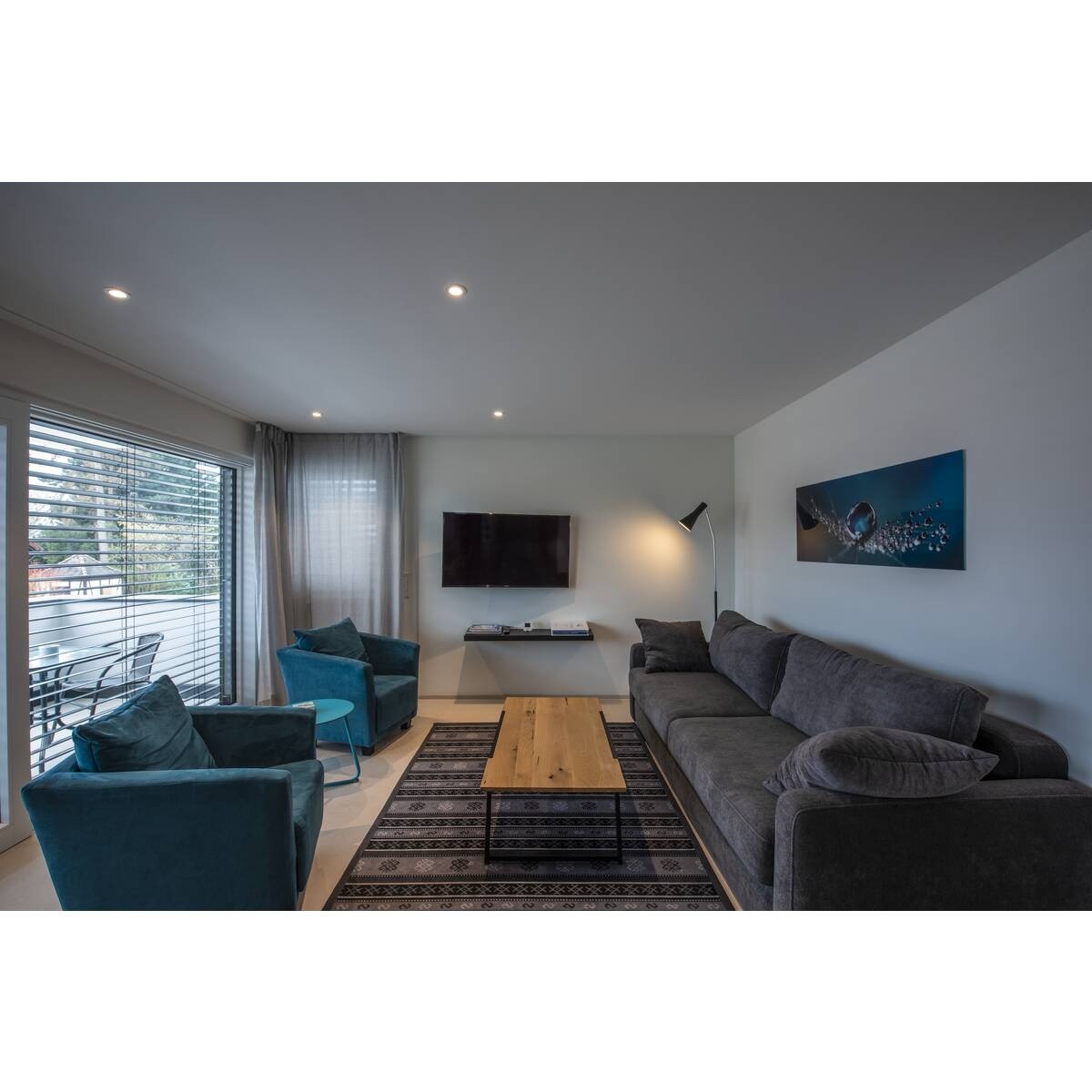 PATTA-I, LED Outdoor Deckeneinbauleuchte, rund DL IP65 weiß 1800-3000 K – Bild 5
