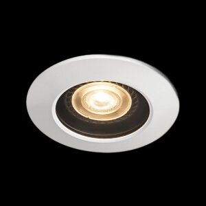 VARU, Outdoor Deckeneinbauleuchte, schwarz/weiß, IP20/65