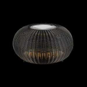 ADEGAN, Outdoor Stehleuchte, flat, Solar, 2200 K, IP65, schwarz