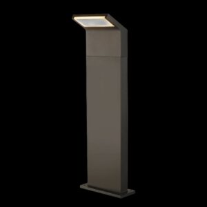 ORDI II, POLE 70, Outdoor Stehleuchte, eckig, 2200/3000 K, IP65, schwarz