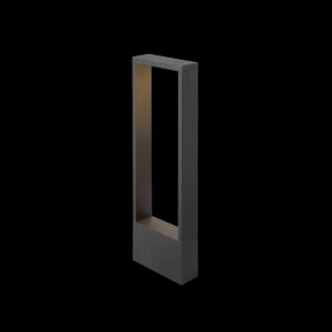 FLATT II 62, Stehleuchte, PHASE, 2700 K, IP65, quadratisch, schwarz