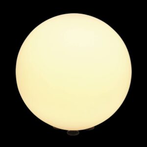ROTOBALL 40, Outdoor Standleuchte, TC-(D,H,T,Q)SE, IP44, Kugel, weiß, Ø 40 cm, max. 24 W