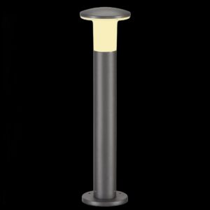 ALPA MUSHROOM 75, Outdoor Standleuchte, TC-(D,H,T,Q)SE, IP55, steingrau, Ø/H 16/75 cm, max. 24 W