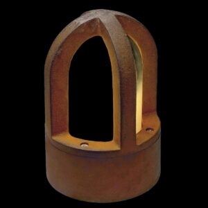 RUSTY® CONE 24, Outdoor Standleuchte, C35, rund, stahl gerostet, Ø/H 15/24 cm, max. 40 W, IP54