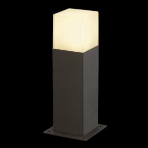 GRAFIT 30, Outdoor Standleuchte, TC-DSE, IP44, anthrazit, Energiesparleuchte, L/B/H 12/12/30 cm, max. 11 W