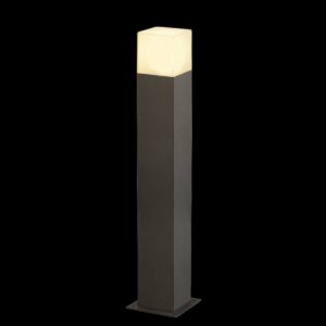 GRAFIT 60, Outdoor Standleuchte, TC-DSE, IP44, anthrazit, Energiesparleuchte, L/B/H 12/12/60 cm, max. 11 W