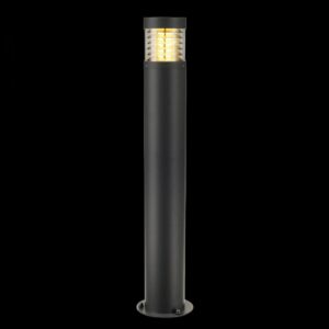 F-POL, Outdoor Standleuchte, TC-(D,H,T,Q)SE, IP54, rund, anthrazit, max. 20 W