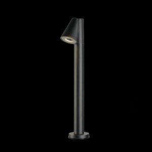 T-TUBE 70 POLE, Outdoor Stehleuchte, GU10, single, IP65, max. 10 W, schwarz