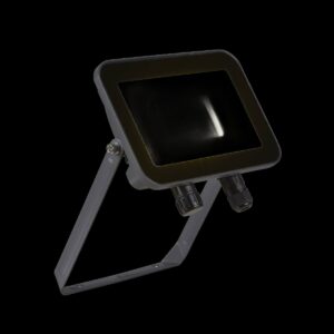 FLOODI M, Wand- und Deckenaufbauleuchte anthrazit / transparent 30 W 3000 K 100°