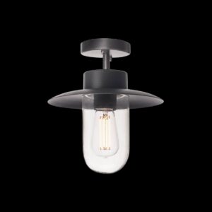 MOLAT, Outdoor Deckenleuchte, E27, anthrazit, max. 60 W, IP44
