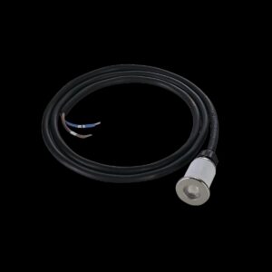DASAR® 370, Outdoor Bodeneinbauleuchte, LED, 3000 K, IP67, rund, edelstahl gebürstet, 12-24V, 2 W