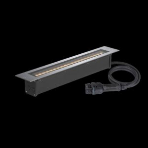 DASAR® 600, Bodeneinbauleuchte, 18 W, 3000 K, IP65/IP67, quadratisch, edelstahl