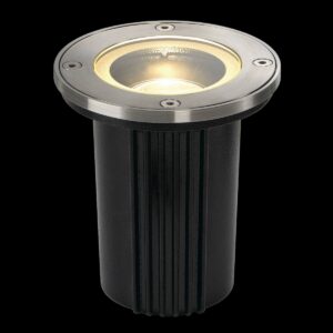 DASAR® EXACT 116, Outdoor Bodeneinbauleuchte, QPAR51, IP67, rund, edelstahl 316, max. 35 W