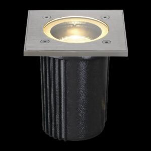 DASAR® EXACT 116, Outdoor Bodeneinbauleuchte, QPAR51, IP67, eckig, edelstahl 316, max. 35 W