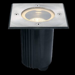 DASAR® 115, Outdoor Bodeneinbaustrahler, QPAR51, IP67, eckig, edelstahl 316, max. 35 W