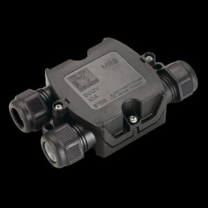 Y-VERBINDUNGSBOX, schwarz, IP68