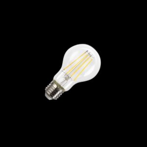 LED A60, LED-Leuchtmittel, clear, E27, 4 W, 3000 K