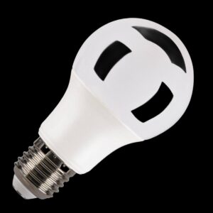 A60 E27, LED Leuchtmittel weiß 9 W 2700 K CRI 90 220°