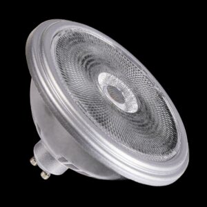 QPAR111 GU10, LED Leuchtmittel silber 12,5 W 2700 K CRI 90 60°