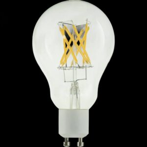 LED A60 Crossed Filament, LED-Leuchtmittel, GU10, PHASE, 6,5 W, 2700 K