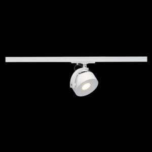 KALU TRACK, Spot für Hochvolt-Stromschiene 1Phasen, LED, 3000 K, weiß, inkl. 1Phasen-Adapter