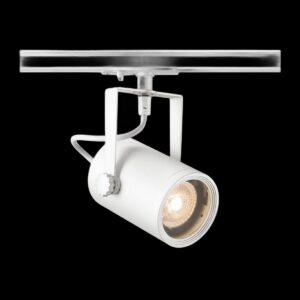 EURO SPOT, Spot für Hochvolt-Stromschiene 1Phasen, QPAR51, weiß, max. 25 W, inkl. 1Phasen-Adapter