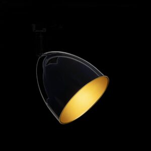 PARA CONE 14, 3 Phasen System Leuchte, GU10, schwarz/gold