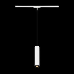 GRIP! L, 1~ Pendelleuchte, GU10, Pendellänge 200 cm, 1x max. 6 W, weiß / schwarz