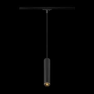 GRIP! L, 1~ Pendelleuchte, GU10, Pendellänge 200 cm, 1x max. 6 W, schwarz / gold