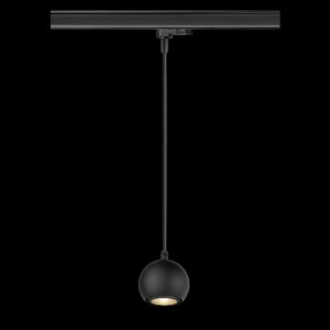 LIGHT EYE® 90, 3~ Pendelleuchte, GU10, Pendellänge 150 cm, 1x max. 6 W, matt schwarz