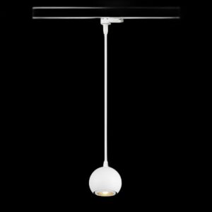 LIGHT EYE® 90, 3~ Pendelleuchte, GU10, Pendellänge 150 cm, 1x max. 6 W, matt weiß