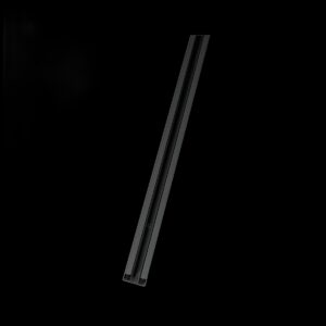 1PHASEN-AUFBAUSCHIENE, Hochvoltschiene, schwarz matt, 1 m