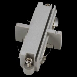 LÄNGSVERBINDER, für Hochvolt 1Phasen-Aufbauschiene, silbergrau, elektrisch