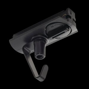 ADAPTER, für Hochvolt-Stromschiene 1Phasen, schwarz, elektrisch, mit Haken