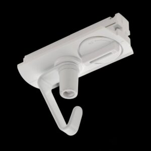 ADAPTER, für Hochvolt-Stromschiene 1Phasen, weiß, elektrisch, mit Haken