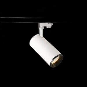 NUMINOS® L 3Ph., PHASE, 3~ Spot, zylindrisch, 2700 K, 20 Watt, Phasenabschnitt, 24°, matt weiß / matt schwarz