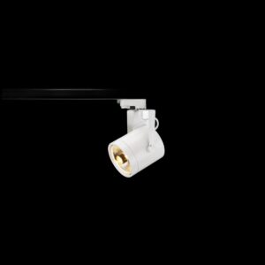 EURO SPOT, Spot für Hochvolt-Stromschiene 3Phasen, QPAR111, rund, weiß, max. 75 W, inkl. 3Phasen-Adapter