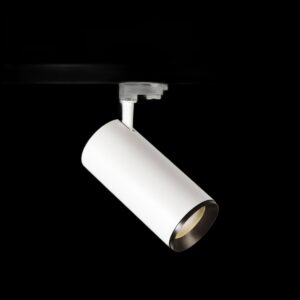 NUMINOS® XL 3Ph., PHASE, 3~ Spot, zylindrisch, 3000 K, 28 Watt, Phasenabschnitt, 60°, matt weiß / matt schwarz
